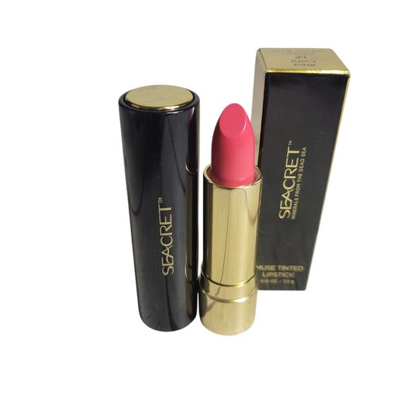 Seacret Muse Tinted Lipstick Juicy Pink NEW Make-Up Lips - Picture 1 of 4